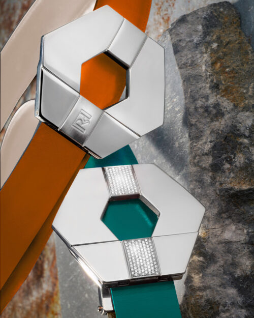 Ceinture Vert - Orange