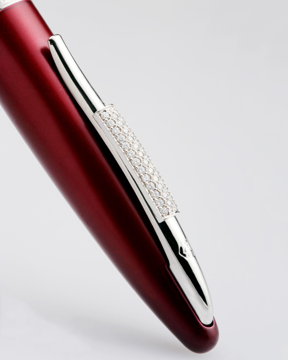 Stylo de Luxe Watermann – Rouge Blanc avec Rubis - Image 3