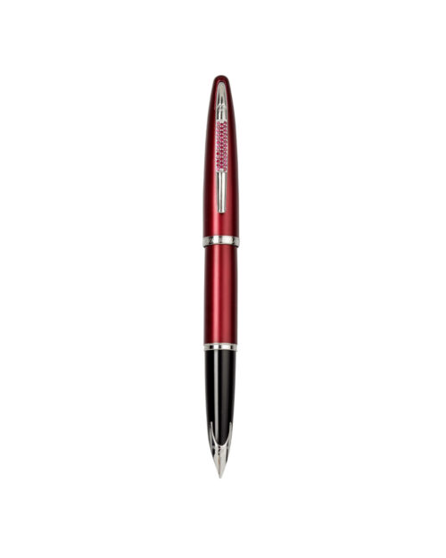 Stylo de Luxe Watermann – Laque Rouge Rose avec Rubis